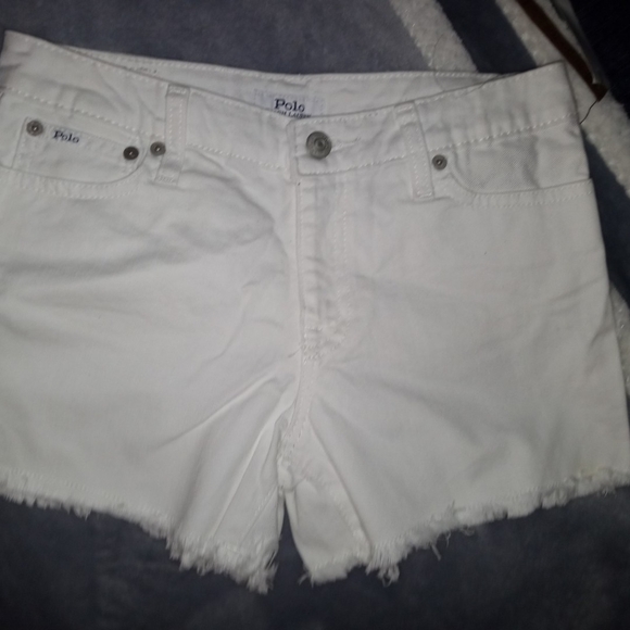 Ralph Lauren Classic White Trousers - Picture 2 of 3